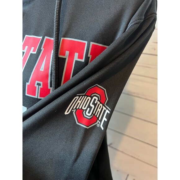 Ohio State Buckeyes‎ Hooded Sweatshirt Hoodie size Medium Mens Colosseum - Picture 6 of 7